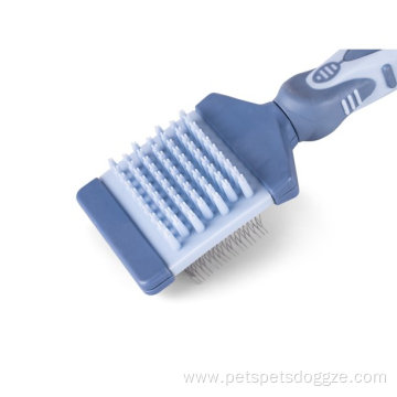 Flexible Massage and Slicker Brush for Cats